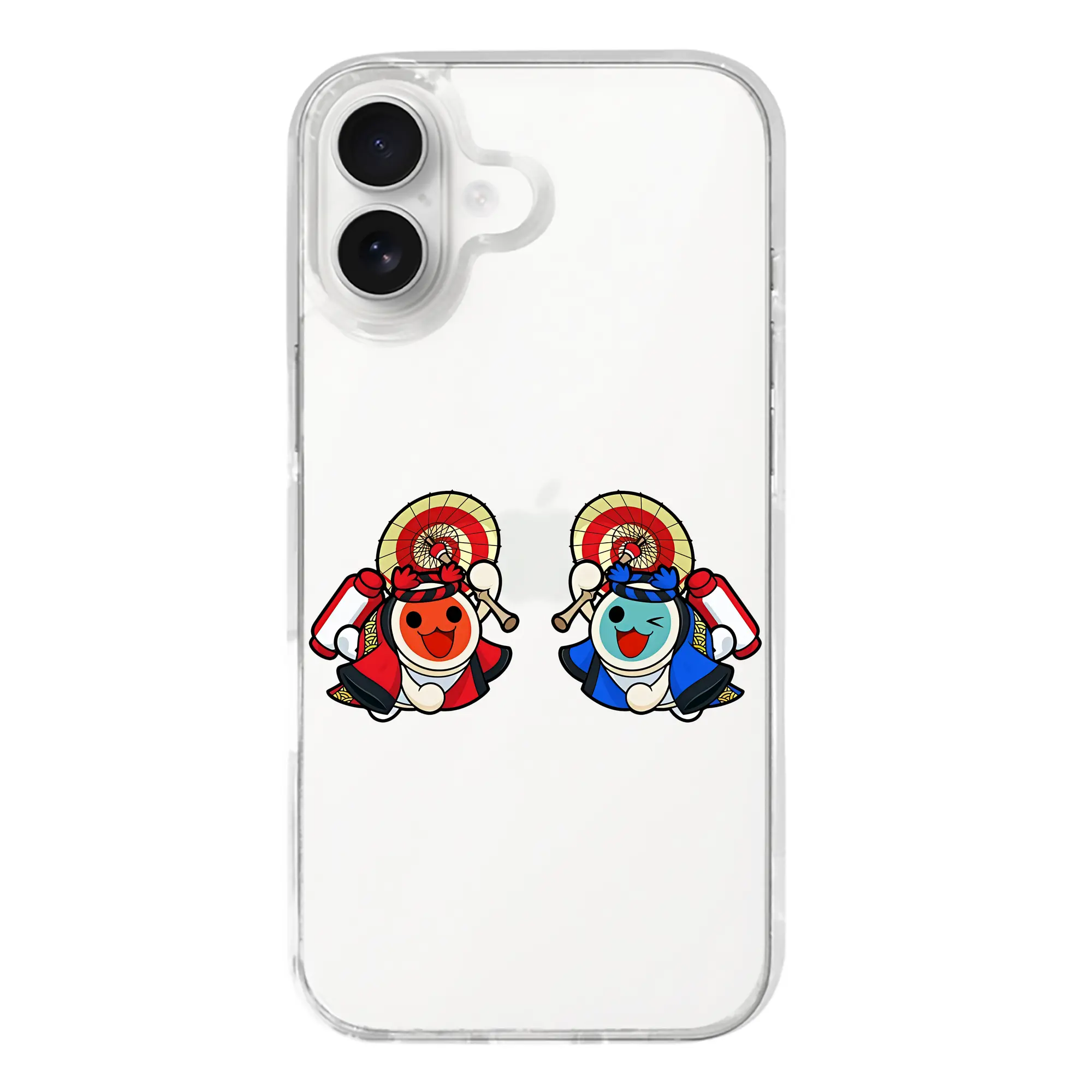 太鼓の達人 グッズ - iPhone 17シリーズ 透明スマホケース – 薄型・耐衝撃・精密フィット保護カバー